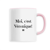 Mug - Moi c'est Véronique - 6 Coloris - Cadeau Original - Cadeau Personnalisable - Cadeaux-Positifs.com -Unique-Rose-