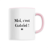Mug - Moi c'est Gabriel - 6 Coloris - Cadeau Original - Cadeau Personnalisable - Cadeaux-Positifs.com -Unique-Rose-