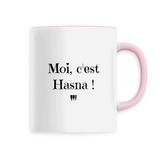 Mug - Moi, c'est Hasna - 6 Coloris - Cadeau Original - Cadeau Personnalisable - Cadeaux-Positifs.com -Unique-Rose-