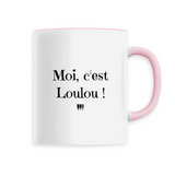 Mug - Moi c'est Loulou - 6 Coloris - Cadeau Original - Cadeau Personnalisable - Cadeaux-Positifs.com -Unique-Rose-