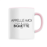 Mug - Appelle-moi Biquette - 6 Coloris - Cadeau Original - Cadeau Personnalisable - Cadeaux-Positifs.com -Unique-Rose-