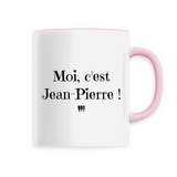Mug - Moi c'est Jean-Pierre - 6 Coloris - Cadeau Original - Cadeau Personnalisable - Cadeaux-Positifs.com -Unique-Rose-