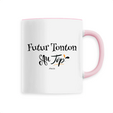 Mug - Futur Tonton au Top - 6 Coloris - Cadeau Original - Cadeau Personnalisable - Cadeaux-Positifs.com -Unique-Rose-