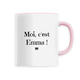 Mug - Moi c'est Emma - 6 Coloris - Cadeau Original - Cadeau Personnalisable - Cadeaux-Positifs.com -Unique-Rose-