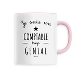 Mug - Un Comptable trop Génial - 6 Coloris - Cadeau Original - Cadeau Personnalisable - Cadeaux-Positifs.com -Unique-Rose-