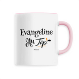 Mug - Evangeline au Top - 6 Coloris - Cadeau Original - Cadeau Personnalisable - Cadeaux-Positifs.com -Unique-Rose-