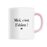 Mug - Moi c'est Fabien - 6 Coloris - Cadeau Original - Cadeau Personnalisable - Cadeaux-Positifs.com -Unique-Rose-