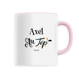 Mug - Axel au Top - 6 Coloris - Cadeau Original - Cadeau Personnalisable - Cadeaux-Positifs.com -Unique-Rose-