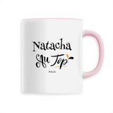 Mug - Natacha au Top - 6 Coloris - Cadeau Original - Cadeau Personnalisable - Cadeaux-Positifs.com -Unique-Rose-