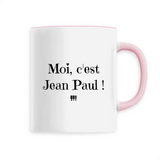 Mug - Moi c'est Jean Paul - 6 Coloris - Cadeau Original - Cadeau Personnalisable - Cadeaux-Positifs.com -Unique-Rose-