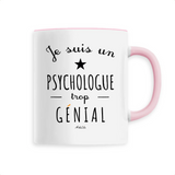 Mug - Un Psychologue trop Génial - 6 Coloris - Cadeau Original - Cadeau Personnalisable - Cadeaux-Positifs.com -Unique-Blanc-