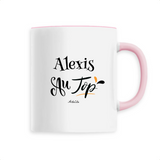 Mug - Alexis au Top - 6 Coloris - Cadeau Original - Cadeau Personnalisable - Cadeaux-Positifs.com -Unique-Rose-
