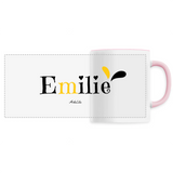 Mug - Emilie - 6 Coloris - Cadeau Original - Cadeau Personnalisable - Cadeaux-Positifs.com -Unique-Rose-