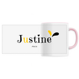 Mug - Justine - 6 Coloris - Cadeau Original - Cadeau Personnalisable - Cadeaux-Positifs.com -Unique-Rose-