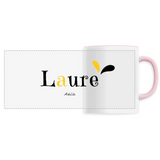 Mug - Laure - 6 Coloris - Cadeau Original - Cadeau Personnalisable - Cadeaux-Positifs.com -Unique-Rose-