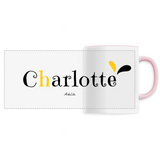 Mug - Charlotte - 6 Coloris - Cadeau Original - Cadeau Personnalisable - Cadeaux-Positifs.com -Unique-Rose-