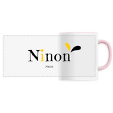 Mug - Ninon - 6 Coloris - Cadeau Original - Cadeau Personnalisable - Cadeaux-Positifs.com -Unique-Rose-