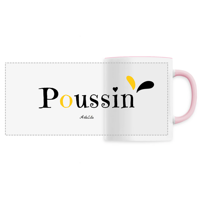 Cadeau anniversaire : Mug - Poussin - 6 Coloris - Cadeau Original - Cadeau Personnalisable - Cadeaux-Positifs.com -Unique-Rose-