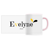Mug - Evelyne - 6 Coloris - Cadeau Original - Cadeau Personnalisable - Cadeaux-Positifs.com -Unique-Rose-