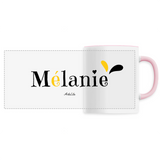 Mug - Mélanie - 6 Coloris - Cadeau Original - Cadeau Personnalisable - Cadeaux-Positifs.com -Unique-Rose-