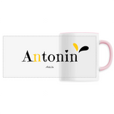Mug - Antonin - 6 Coloris - Cadeau Original - Cadeau Personnalisable - Cadeaux-Positifs.com -Unique-Rose-
