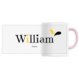 Mug - William - 6 Coloris - Cadeau Original - Cadeau Personnalisable - Cadeaux-Positifs.com -Unique-Rose-