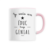 Mug - Un Éduc trop Génial - 6 Coloris - Cadeau Original - Cadeau Personnalisable - Cadeaux-Positifs.com -Unique-Rose-
