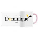 Mug - Dominique - 6 Coloris - Cadeau Original - Cadeau Personnalisable - Cadeaux-Positifs.com -Unique-Rose-