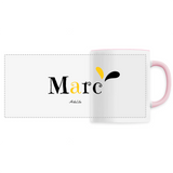 Mug - Marc - 6 Coloris - Cadeau Original - Cadeau Personnalisable - Cadeaux-Positifs.com -Unique-Rose-