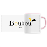 Mug - Boubou - 6 Coloris - Cadeau Original - Cadeau Personnalisable - Cadeaux-Positifs.com -Unique-Rose-