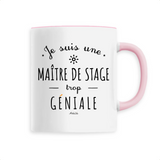 Mug - Une Maître de Stage trop Géniale - 6 Coloris - Cadeau Original - Cadeau Personnalisable - Cadeaux-Positifs.com -Unique-Rose-