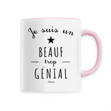 Mug - Un Beauf trop Génial - 6 Coloris - Cadeau Original - Cadeau Personnalisable - Cadeaux-Positifs.com -Unique-Rose-