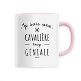 Mug - Une Cavalière trop Géniale - 6 Coloris - Cadeau Original - Cadeau Personnalisable - Cadeaux-Positifs.com -Unique-Rose-