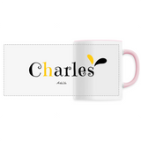 Mug - Charles - 6 Coloris - Cadeau Original - Cadeau Personnalisable - Cadeaux-Positifs.com -Unique-Rose-