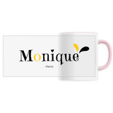 Mug - Monique - 6 Coloris - Cadeau Original - Cadeau Personnalisable - Cadeaux-Positifs.com -Unique-Rose-