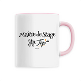 Mug - Maître de Stage au Top - 6 Coloris - Cadeau Original - Cadeau Personnalisable - Cadeaux-Positifs.com -Unique-Rose-