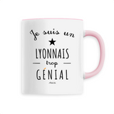 Mug - Un Lyonnais trop Génial - 6 Coloris - Cadeau Original - Cadeau Personnalisable - Cadeaux-Positifs.com -Unique-Rose-