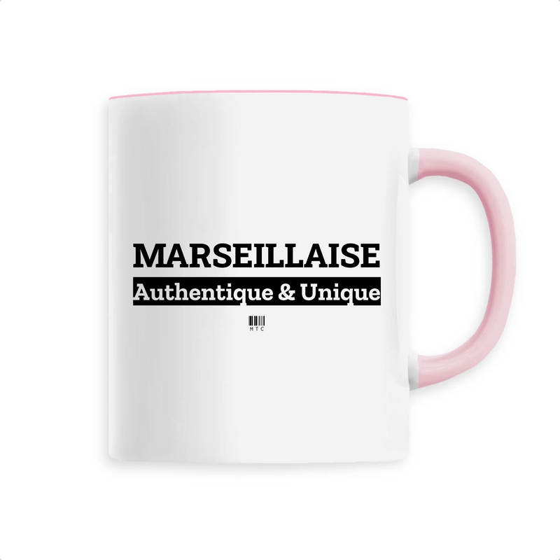 Cadeau anniversaire : Mug - Marseillaise - 6 Coloris - Cadeau Original - Cadeau Personnalisable - Cadeaux-Positifs.com -Unique-Rose-