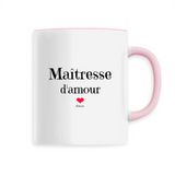 Mug - Maîtresse d'amour - 6 Coloris - Cadeau Original & Unique - Cadeau Personnalisable - Cadeaux-Positifs.com -Unique-Rose-