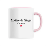 Mug - Maitre de Stage d'amour - 6 Coloris - Cadeau Original - Cadeau Personnalisable - Cadeaux-Positifs.com -Unique-Rose-