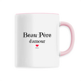 Mug - Beau-Père d'amour - 6 Coloris - Cadeau Original - Cadeau Personnalisable - Cadeaux-Positifs.com -Unique-Rose-