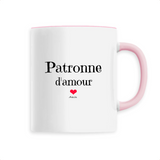 Mug - Patronne d'amour - 6 Coloris - Cadeau Original - Cadeau Personnalisable - Cadeaux-Positifs.com -Unique-Rose-