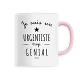 Mug - Un Urgentiste trop Génial - 6 Coloris - Cadeau Original - Cadeau Personnalisable - Cadeaux-Positifs.com -Unique-Rose-