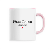 Mug - Futur Tonton d'amour - 6 Coloris - Cadeau Original - Cadeau Personnalisable - Cadeaux-Positifs.com -Unique-Rose-