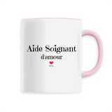 Mug - Aide Soignant d'amour - 6 Coloris - Cadeau Original & Unique - Cadeau Personnalisable - Cadeaux-Positifs.com -Unique-Rose-