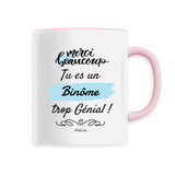 Mug - Merci, tu es un Binôme trop Génial - 6 Coloris - Unique - Cadeau Personnalisable - Cadeaux-Positifs.com -Unique-Rose-