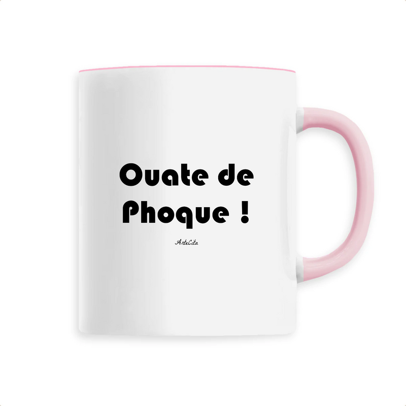 Cadeau anniversaire : Mug - Ouate de Phoque - 6 Coloris - Cadeau Drôle - Humour - Cadeau Personnalisable - Cadeaux-Positifs.com -Unique-Rose-