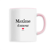 Mug - Maxime d'amour - 6 Coloris - Cadeau Original & Tendre - Cadeau Personnalisable - Cadeaux-Positifs.com -Unique-Rose-