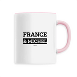 Mug - France & Michel - 6 Coloris - Cadeau Original & Mythique - Cadeau Personnalisable - Cadeaux-Positifs.com -Unique-Rose-
