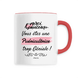 Mug - Merci Puéricultrice - 6 Coloris - Cadeau Original - Cadeau Personnalisable - Cadeaux-Positifs.com -Unique-Rouge-